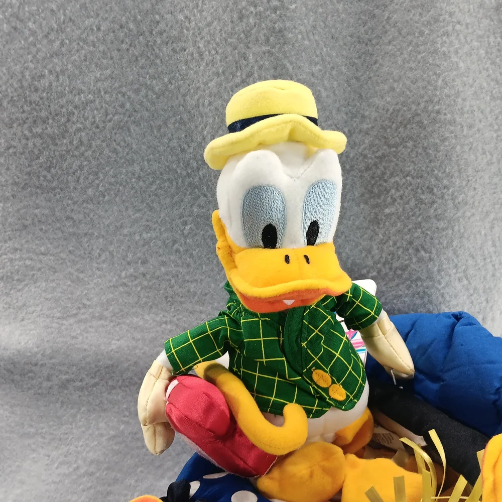 Donald Duck Bean Bag Characters 65th Anniversary Disney Store 4 In Hat W Tags